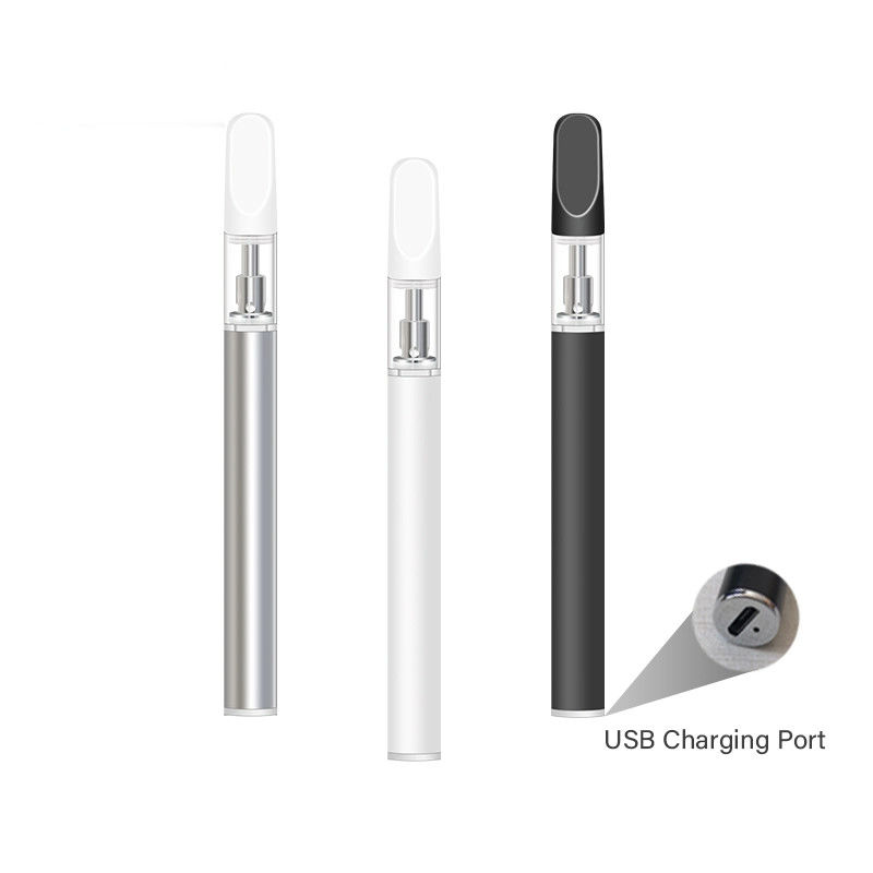Ετικέτα 0.3ml 0.5ml 1.0ml Ξαναχρησιμοποιήσιμο CBD Dab Distillate Vape Pen Kit Factory απευθείας με κεραμικό σπείρωμα
