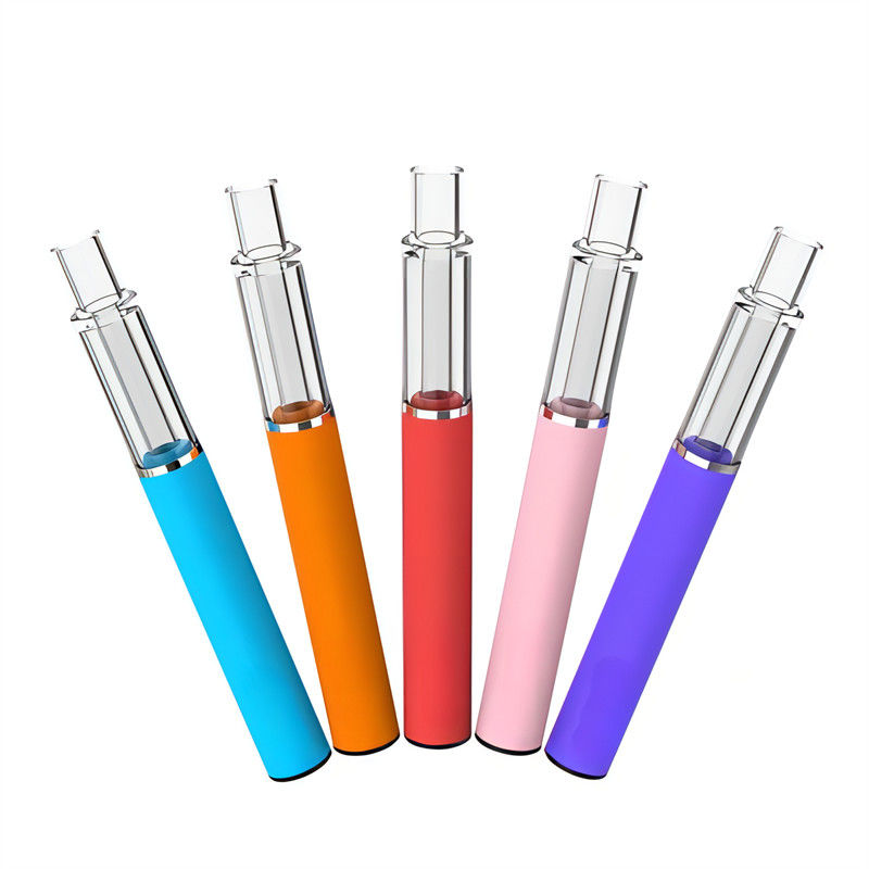 μίας χρήσης ODM cOem πλήρων μανδρών γυαλιού CBD Vape 0.5ml 1.0ml με το προσαρμοσμένο λογότυπο