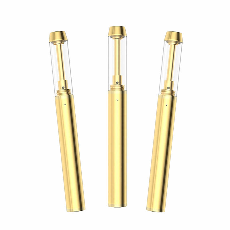 0.5/1.0/2.0mL Χρυσό Τόπο CBD έλαιο συσκευή Vape Pen με κεραμική περιέλιξη